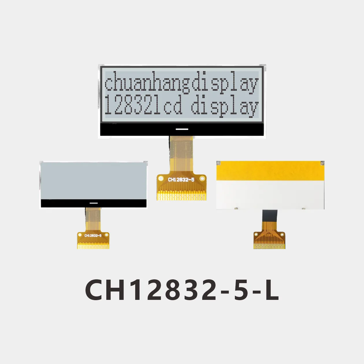 CH12832-5-L M&oacute;dulo LCD Gr&aacute;fico COG